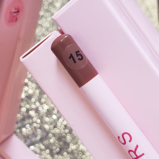 Kattpears Luxurious Soft & Smooth vivid Lip Pencil collection color #15